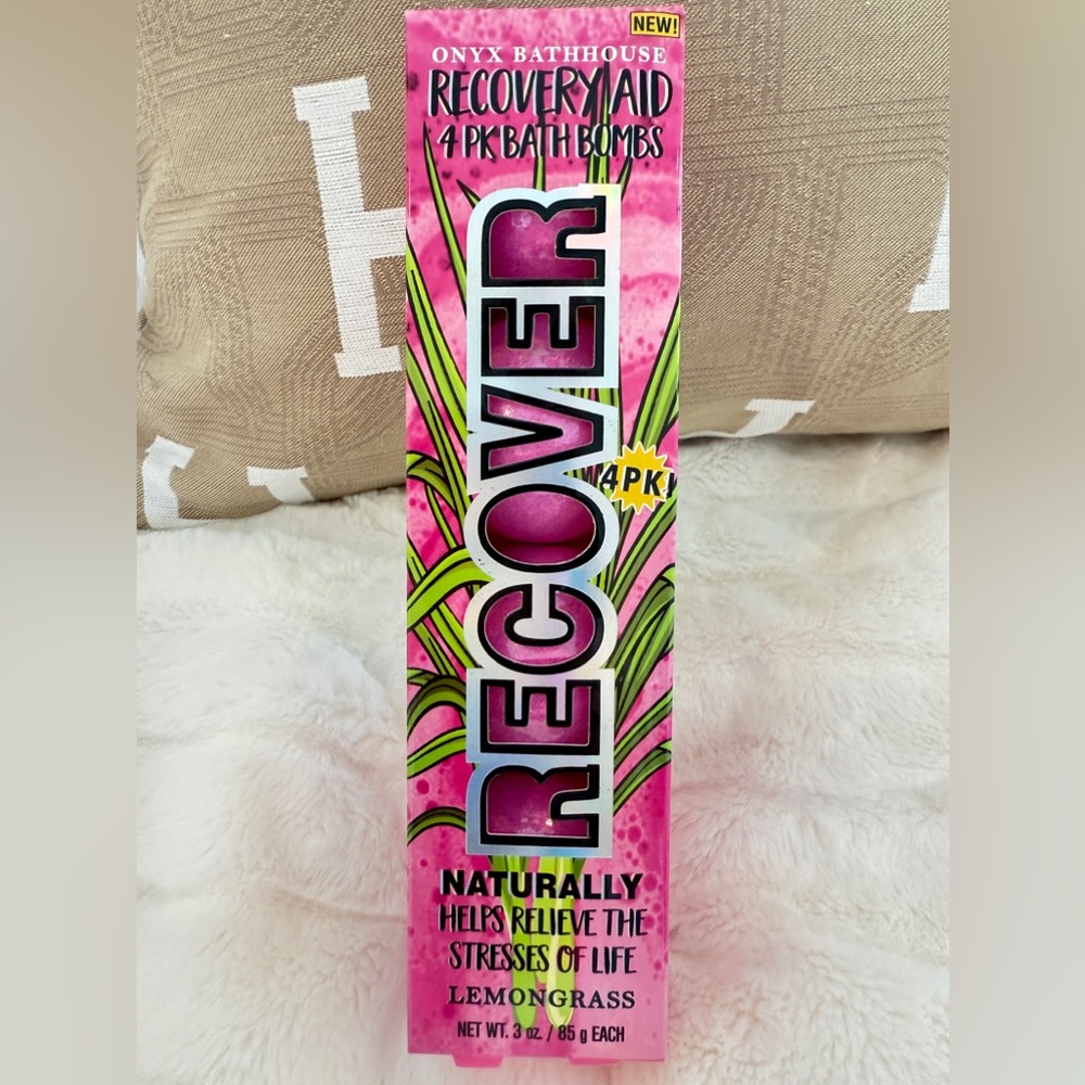 Pink Recovery Aid Bath Bombs - Picture 7 of 7